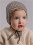 Шапочка детская вязаная Amarobaby Berry, демисезонная, коричневый AB-OD26-BER16/12-38