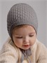 Шапочка детская вязаная Amarobaby Berry, демисезонная, серый AB-OD26-BER16/11-38