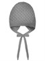 Шапочка детская вязаная Amarobaby Berry, демисезонная, серый AB-OD26-BER16/11-38