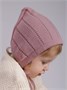 Шапочка детская вязаная Amarobaby Tiny, демисезонная, пудровый AB-OD26-TIN16/27-38