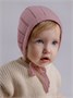 Шапочка детская вязаная Amarobaby Tiny, демисезонная, пудровый AB-OD26-TIN16/27-38