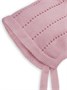 Шапочка детская вязаная Amarobaby Tiny, демисезонная, пудровый AB-OD26-TIN16/27-38