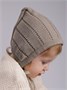 Шапочка детская вязаная Amarobaby Tiny, демисезонная, коричневый AB-OD26-TIN16/12-38