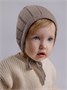 Шапочка детская вязаная Amarobaby Tiny, демисезонная, коричневый AB-OD26-TIN16/12-38