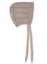 Шапочка детская вязаная Amarobaby Tiny, демисезонная, коричневый AB-OD26-TIN16/12-38