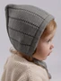 Шапочка детская вязаная Amarobaby Tiny, демисезонная, серый AB-OD26-TIN16/11-38