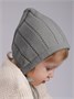 Шапочка детская вязаная Amarobaby Tiny, демисезонная, серый AB-OD26-TIN16/11-38
