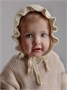 Шапочка детская вязаная Amarobaby Cloud, демисезонная, светло-бежевый AB-OD26-CLO16/38-38