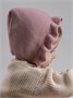 Шапочка детская вязаная Amarobaby Cloud, демисезонная, пудровый AB-OD26-CLO16/27-38