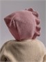 Шапочка детская вязаная Amarobaby Cloud, демисезонная, пудровый AB-OD26-CLO16/27-38