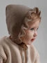 Шапочка детская вязаная Amarobaby Cloud, демисезонная, коричневый AB-OD26-CLO16/12-38