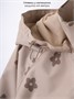 Ветровка детская Amarobaby Easy Fit, бежевый, цветы AB-OD26-EASY36/03-92