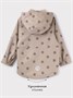 Ветровка детская Amarobaby Easy Fit, бежевый, цветы AB-OD26-EASY36/03-92