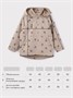 Ветровка детская Amarobaby Easy Fit, бежевый, цветы AB-OD26-EASY36/03-92