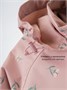Ветровка детская Amarobaby Easy Fit, пудровый, цветы AB-OD26-EASY36/27-92
