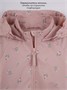 Ветровка детская Amarobaby Easy Fit, пудровый, цветы AB-OD26-EASY36/27-92
