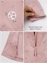 Ветровка детская Amarobaby Easy Fit, пудровый, цветы AB-OD26-EASY36/27-92