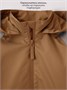 Ветровка детская Amarobaby Easy Fit, коричневый AB-OD26-EASY36/12-92