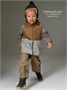 Ветровка детская Amarobaby Easy Fit, коричневый AB-OD26-EASY36/12-92