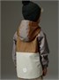 Ветровка детская Amarobaby Easy Fit, коричневый AB-OD26-EASY36/12-92