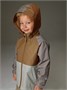 Ветровка детская Amarobaby Easy Fit, коричневый AB-OD26-EASY36/12-92