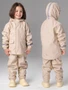 Комплект непромокаемый (куртка и полукомбинезон) Amarobaby Rainwear, бежевый AB-OD26-RAIN35/03-92
