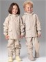 Комплект непромокаемый (куртка и полукомбинезон) Amarobaby Rainwear, бежевый AB-OD26-RAIN35/03-92