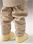 Комплект непромокаемый (куртка и полукомбинезон) Amarobaby Rainwear, бежевый AB-OD26-RAIN35/03-92