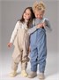 Комплект непромокаемый (куртка и полукомбинезон) Amarobaby Rainwear, бежевый AB-OD26-RAIN35/03-92