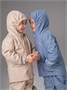 Комплект непромокаемый (куртка и полукомбинезон) Amarobaby Rainwear, бежевый AB-OD26-RAIN35/03-92