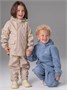 Комплект непромокаемый (куртка и полукомбинезон) Amarobaby Rainwear, бежевый AB-OD26-RAIN35/03-92