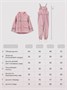 Комплект непромокаемый (куртка и полукомбинезон) Amarobaby Rainwear, розовый AB-OD26-RAIN35/06-92