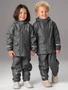 Комплект непромокаемый (куртка и полукомбинезон) Amarobaby Rainwear, графит AB-OD26-RAIN35/10-92