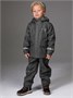 Комплект непромокаемый (куртка и полукомбинезон) Amarobaby Rainwear, графит AB-OD26-RAIN35/10-92