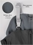 Комплект непромокаемый (куртка и полукомбинезон) Amarobaby Rainwear, графит AB-OD26-RAIN35/10-92