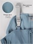 Комплект непромокаемый (куртка и полукомбинезон) Amarobaby Rainwear, синий AB-OD26-RAIN35/20-92