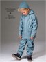 Комплект непромокаемый (куртка и полукомбинезон) Amarobaby Rainwear, синий AB-OD26-RAIN35/20-92