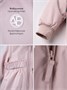 Куртка для девочки Amarobaby Flora, розовый AB-OD26-FLORA37/06-86