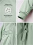 Куртка для девочки Amarobaby Flora, мятный AB-OD26-FLORA37/32-86