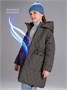 Пальто стёганое демисезонное Amarobaby PEARL, капучино AB-OD26-PEARL29/58-122