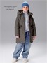 Пальто стёганое демисезонное Amarobaby PEARL, капучино AB-OD26-PEARL29/58-122