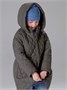 Пальто стёганое демисезонное Amarobaby PEARL, капучино AB-OD26-PEARL29/58-122