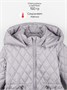 Пальто стёганое демисезонное Amarobaby PEARL, светло-серый AB-OD26-PEARL29/56-122