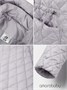 Пальто стёганое демисезонное Amarobaby PEARL, светло-серый AB-OD26-PEARL29/56-122