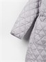 Пальто стёганое демисезонное Amarobaby PEARL, светло-серый AB-OD26-PEARL29/56-122