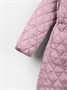 Пальто стёганое демисезонное Amarobaby PEARL, пудровый AB-OD26-PEARL29/27-122