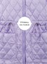 Пальто стёганое демисезонное Amarobaby PEARL, лавандовый AB-OD26-PEARL29/16-122