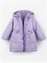 Пальто стёганое демисезонное Amarobaby PEARL, лавандовый AB-OD26-PEARL29/16-122