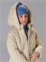 Пальто стёганое демисезонное Amarobaby PEARL, бежевый AB-OD26-PEARL29/03-122