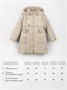 Пальто стёганое демисезонное Amarobaby PEARL, бежевый AB-OD26-PEARL29/03-122